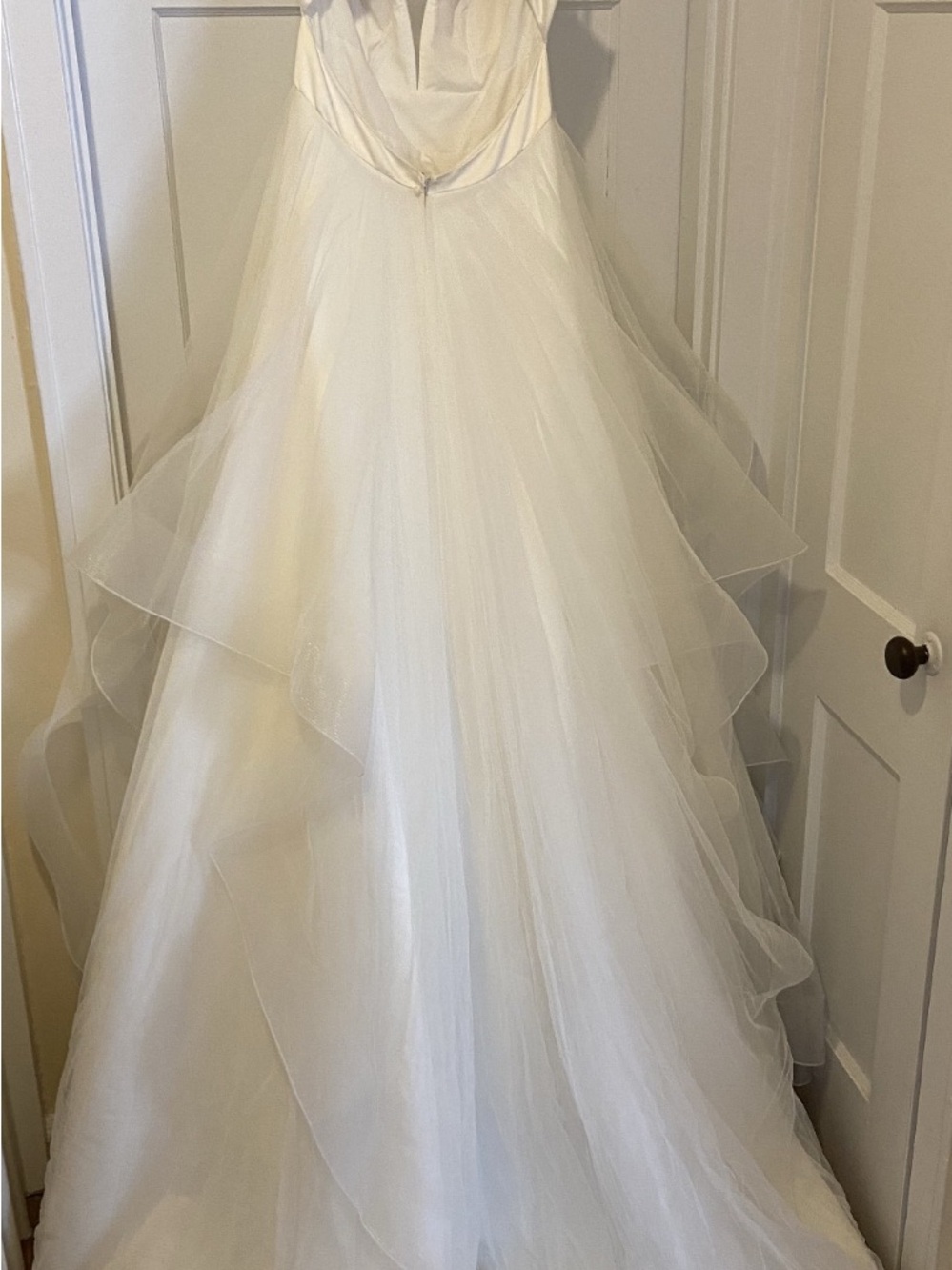 Classic Ballgown Wedding Dress, Moonlight Bridal, Never Worn, Size 12 - Picture 7 of 8